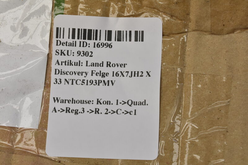 Land Rover Discovery Felge 16X7JH2 X 33 NTC5193PMV Bild 4