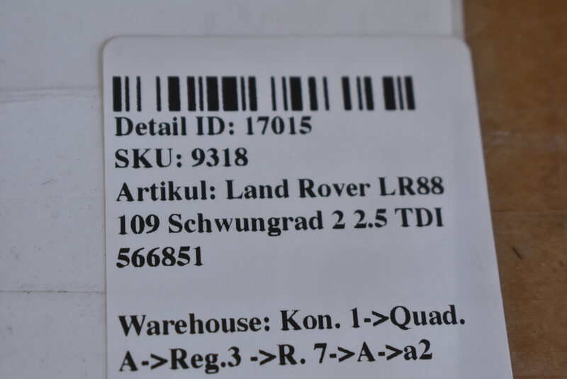 Land Rover LR88 109 Schwungrad 2 2.5 TDI 566851 Bild 5