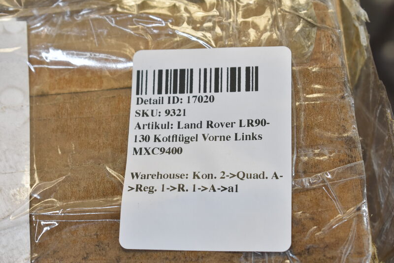 Land Rover LR90-130 Kotflügel Vorne Links MXC9400 Bild 7