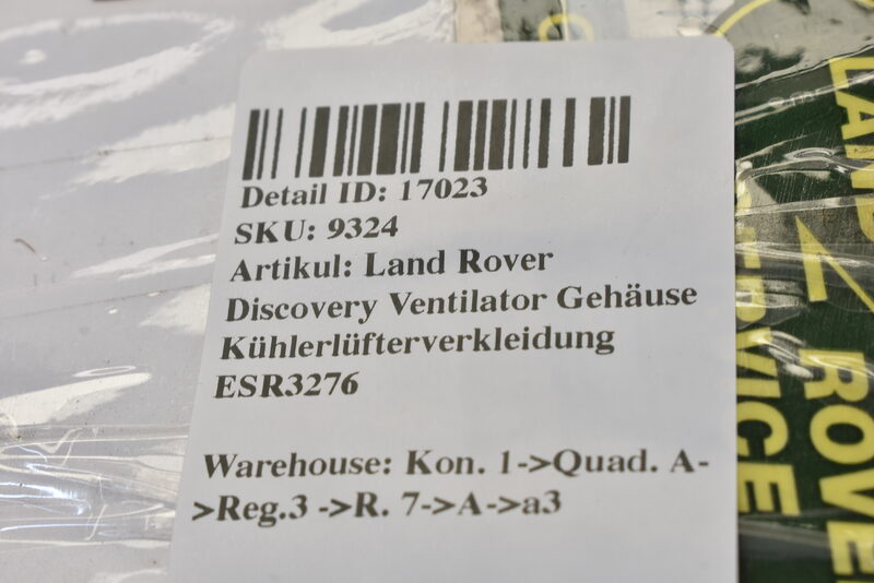 Land Rover Discovery Ventilator Gehäuse Kühlerlüfterverkleidung ESR3276 Bild 5
