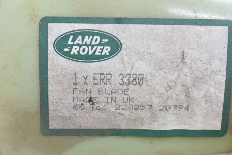 Land Rover Defender Lüfterrad 2.5L Kühler Kühlerlüfter Lüfterflügel ERR3380 Bild 3