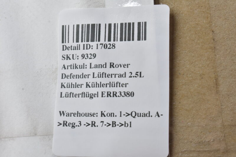 Land Rover Defender Lüfterrad 2.5L Kühler Kühlerlüfter Lüfterflügel ERR3380 Bild 4