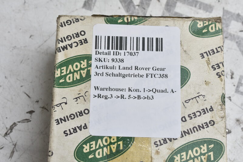 Land Rover Gear 3rd Schaltgetriebe FTC358 Bild 5
