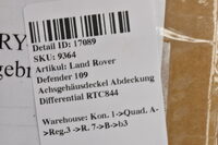 Land Rover Defender 109 Achsgehäusdeckel Abdeckung Differential RTC844 Bild 3
