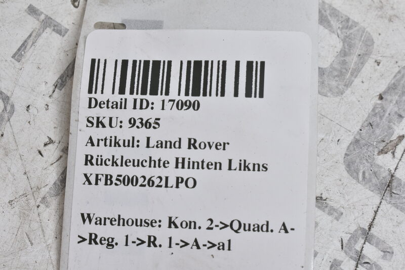 Land Rover Rückleuchte Hinten Likns XFB500262LPO Bild 6