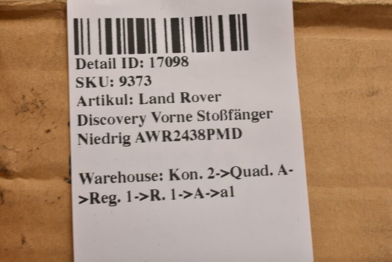 Land Rover Discovery Vorne Stoßfänger Niedrig AWR2438PMD Bild 6