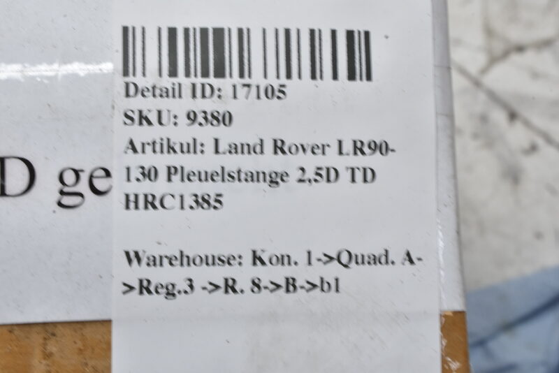Land Rover LR90-130 Pleuelstange 2,5D TD HRC1385 Bild 6
