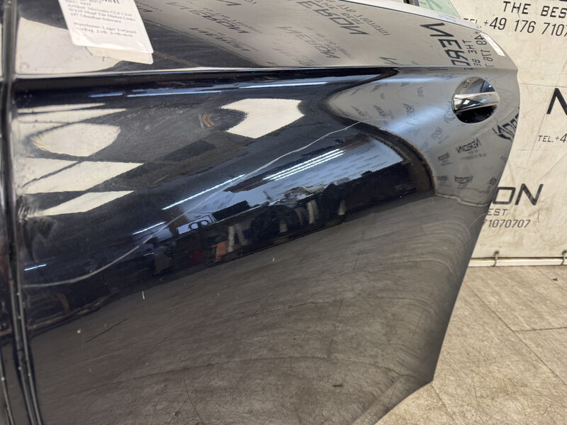 Mercedes CLS C219 W219 Mopf  Tür Hinten Links 197 Obsidian Schwarz Bild 3