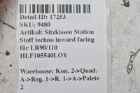 Sitzkissen Station Stoff techno inward facing für LR90/110 HLF105540LOY Bild 4