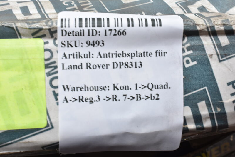 Antriebsplatte für Land Rover DP8313 Bild 4
