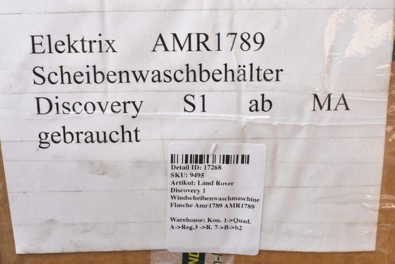 Land Rover Discovery 1 Windscheibenwaschmaschine Flasche Amr1789 AMR1789 Bild 5