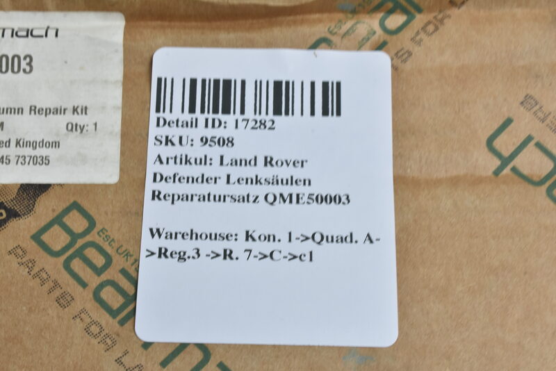 Land Rover Defender Lenksäulen Reparatursatz QME50003 Bild 6