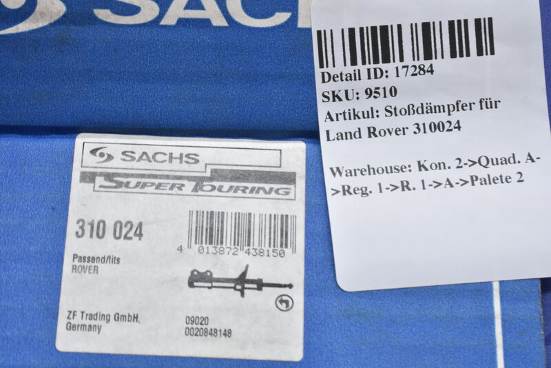 SACHS Stoßdämpfer für Land Rover 310024 Bild 6