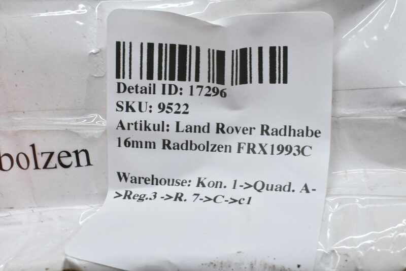 Land Rover Radhabe 16mm Radbolzen FRX1993C Bild 4