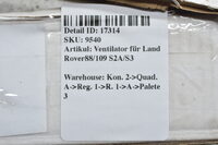 Ventilator für Land Rover88/109 S2A/S3 Bild 4