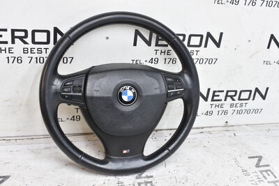 BMW 5er F10 F01 F02 F11 F18 Lenkrad Leder Multifunktion  Schwarz