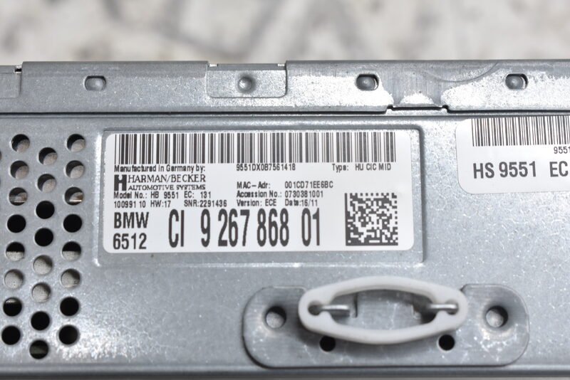 BMW 5er F10  Autoradio CD Player 926786801 Bild 6