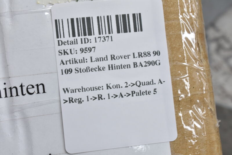Land Rover LR88 90 109 Stoßecke Hinten BA290G Bild 5