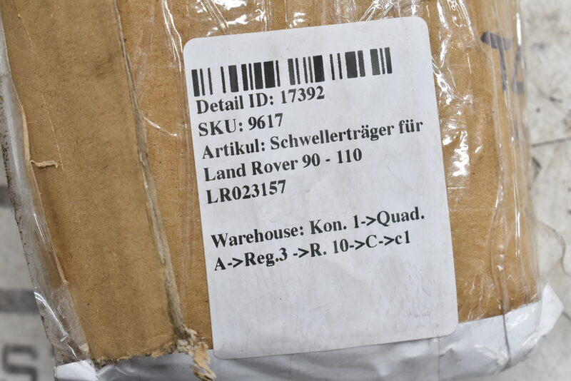 Schwellerträger für Land Rover 90 - 110 LR023157 Bild 4