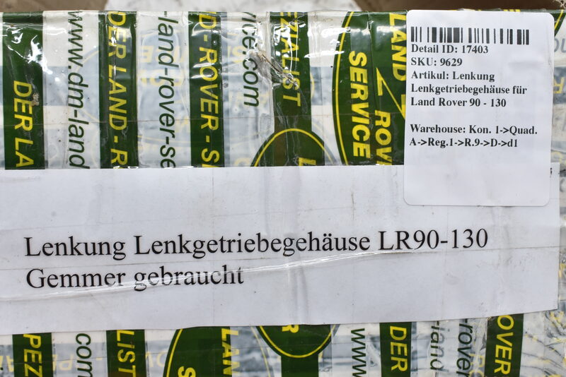 Lenkung Lenkgetriebegehäuse für Land Rover 90 - 130 Bild 5