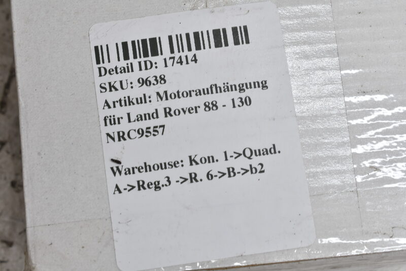 Motoraufhängung für Land Rover 88 - 130 NRC9557 Bild 5