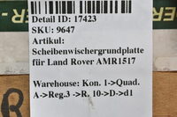 Scheibenwischergrundplatte für Land Rover AMR1517 Bild 7
