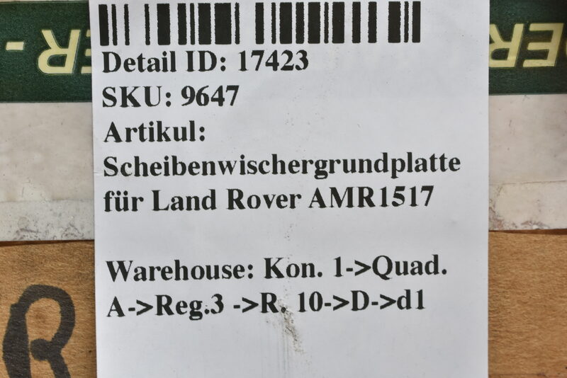 Scheibenwischergrundplatte für Land Rover AMR1517 Bild 7