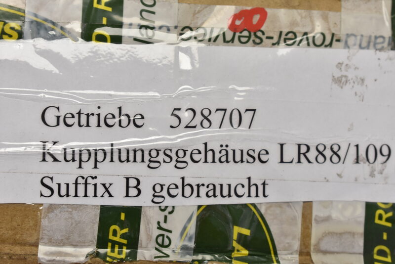 Kupplungsgehäuse für Land Rover 88 - 109 528707 Bild 3