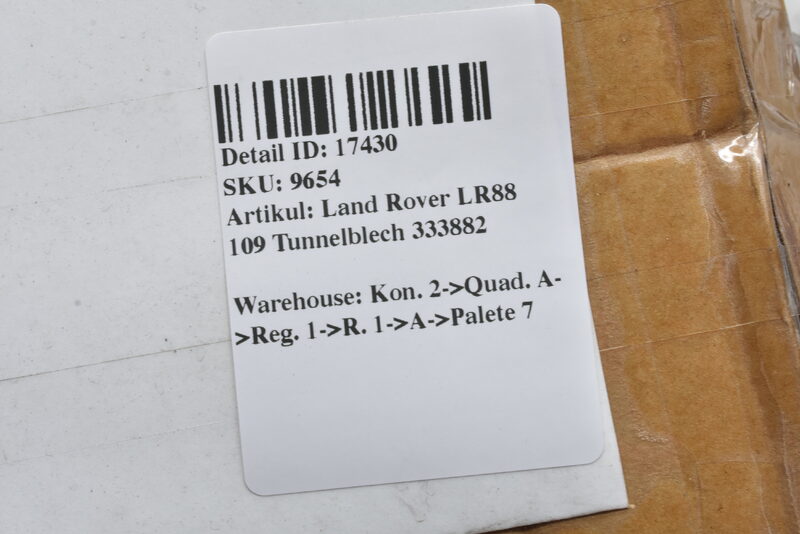 Land Rover LR88 109 Tunnelblech 333882 Bild 6