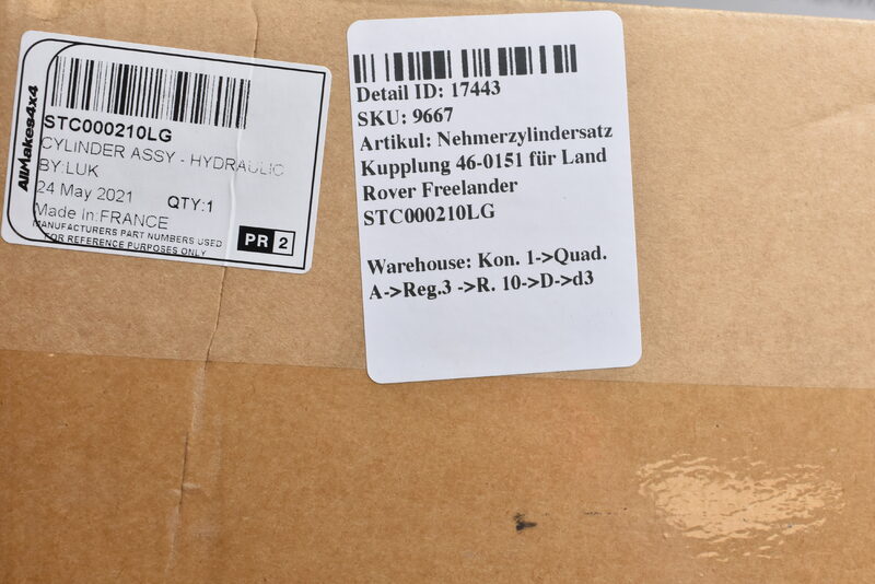 Nehmerzylindersatz Kupplung 46-0151 für Land Rover Freelander STC000210LG Bild 4