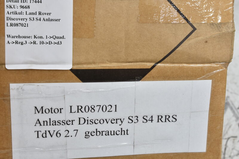 Land Rover Discovery S3 S4 Anlasser LR087021 Bild 5
