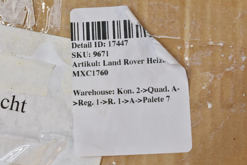 Land Rover Heizung MXC1760 Bild 6