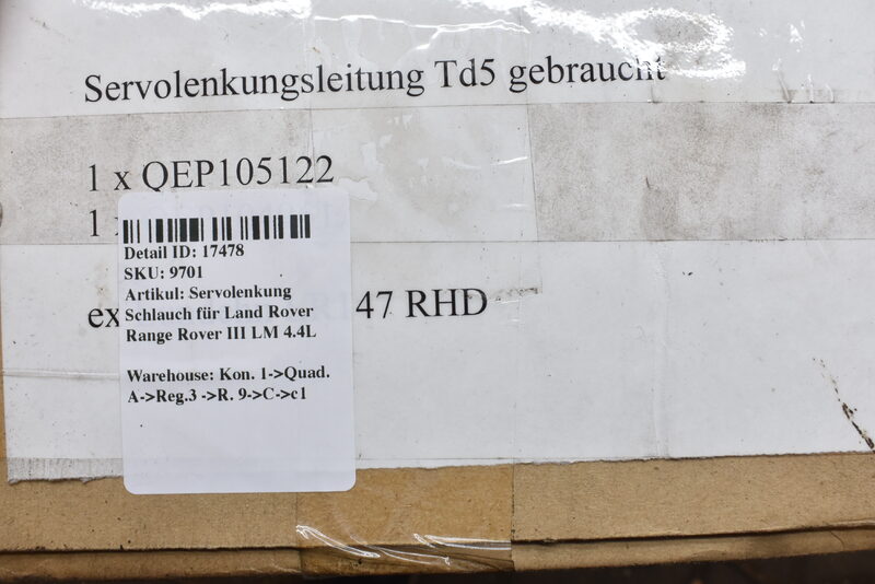 Servolenkung Schlauch für Land Rover Range Rover III LM 4.4L Bild 3