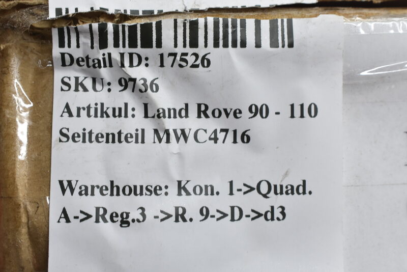 Land  Rove 90 - 110 Seitenteil  MWC4716 Bild 4