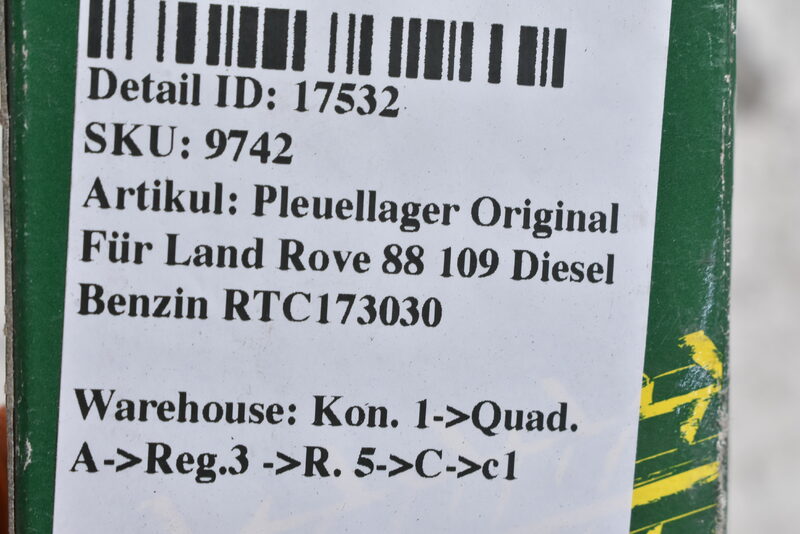 Pleuellager Original Für Land Rove 88 109 Diesel Benzin RTC173030 Bild 4