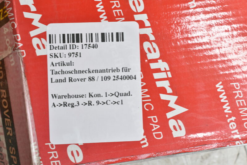 Tachoschneckenantrieb für Land Rover 88 / 109 2540004 Bild 5