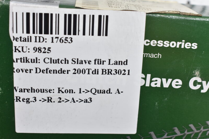 Kupplungsnehmerzylinder für Land Rover Defender 200Tdi  BR3021 Bild 4