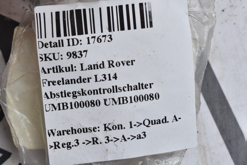 Land Rover Freelander L314 Abstiegskontrollschalter UMB100080  UMB100080 Bild 5