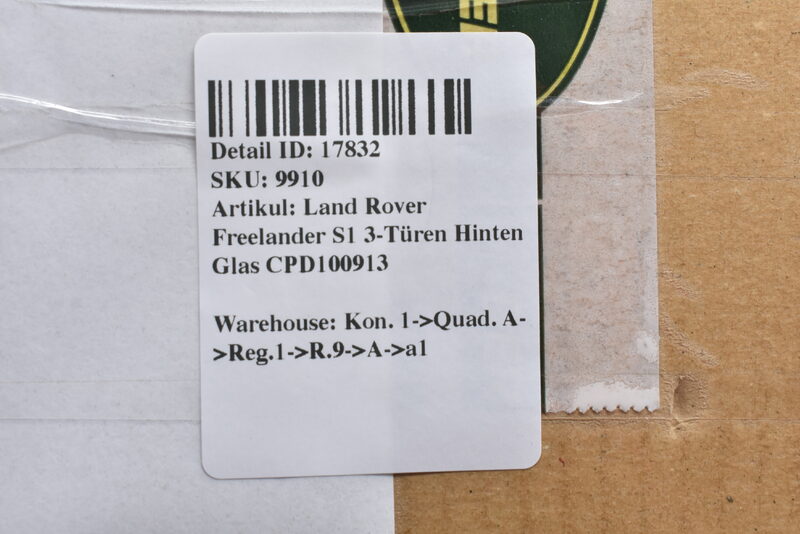 Land Rover Freelander S1 3-Türen Hinten Glas CPD100913 Bild 3