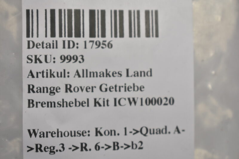 Allmakes Land Range Rover Getriebe Bremshebel Kit ICW100020 Bild 4